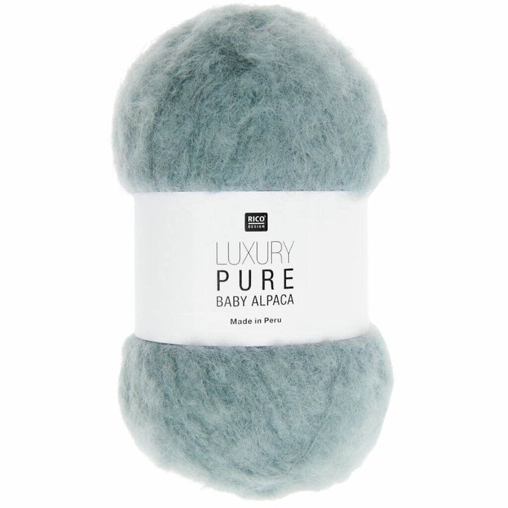 Rico Design 008 - Rauchblau Rico Design Luxury Pure Baby Alpaca 50g Lieblingsgarn
