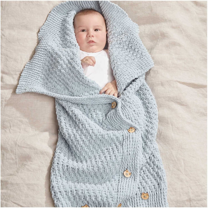 Chenillove Schlafsack ▷ lieblingsgarn