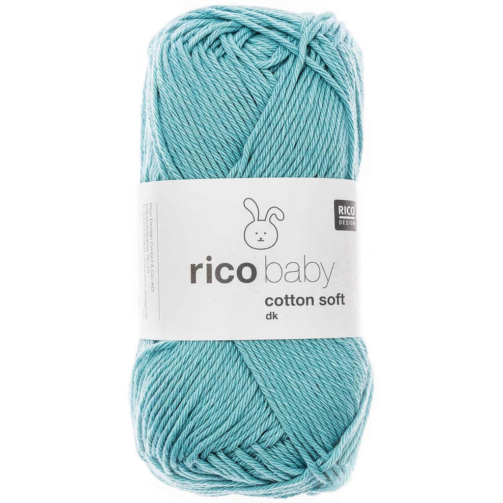 Rico Design 056 - Tuerkis Rico Design Baby Cotton Soft DK 50 g Lieblingsgarn