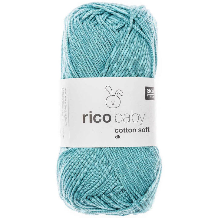 Rico Design 056 - Tuerkis Rico Design Baby Cotton Soft DK 50 g Lieblingsgarn