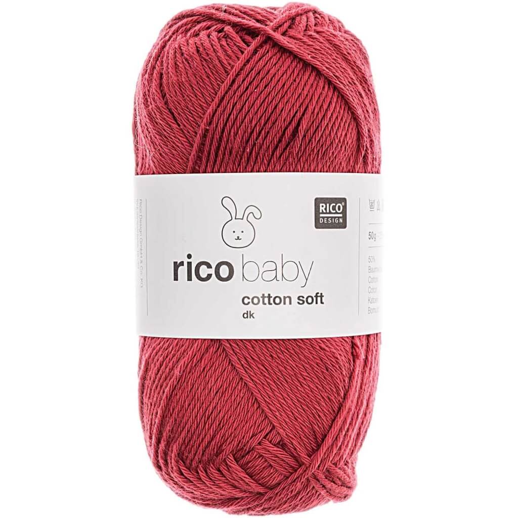 Rico Design 067 - Himbeere Rico Design Baby Cotton Soft DK 50 g Lieblingsgarn