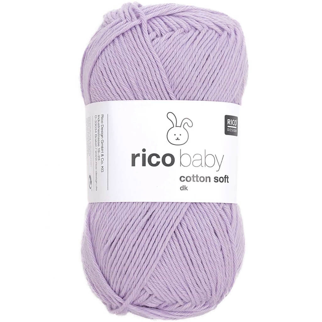 Rico Design 073 - Veilchen Rico Design Baby Cotton Soft DK 50 g Lieblingsgarn