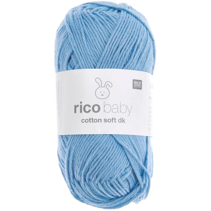 Rico Design 79 - dk blau Rico Design Baby Cotton Soft DK 50 g Lieblingsgarn