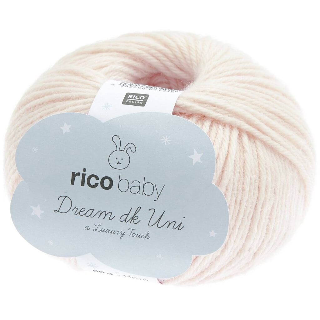 Rico Design 028 - Lachs Rico Design Baby Dream Uni DK - 50g Lieblingsgarn
