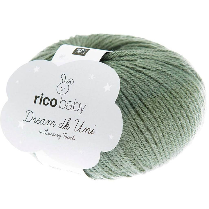 Rico Design 016 - Efeu Rico Design Baby Dream Uni DK - 50g Lieblingsgarn