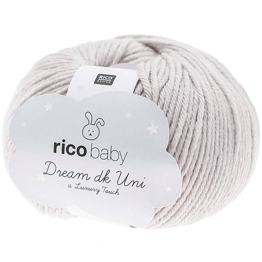 Rico Design 005 - Grau Rico Design Baby Dream Uni DK - 50g Lieblingsgarn