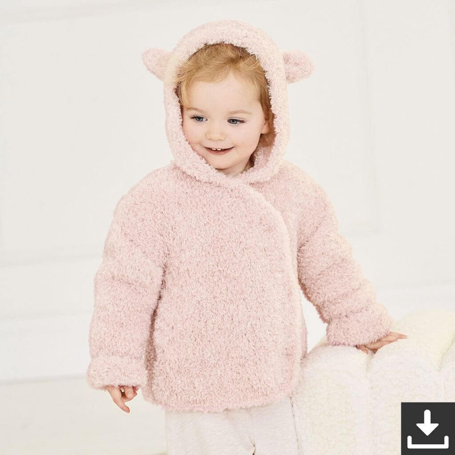 Rico Design Pattern Babyjacke Teddy Strickanleitung - Rico Design (PDF) Lieblingsgarn