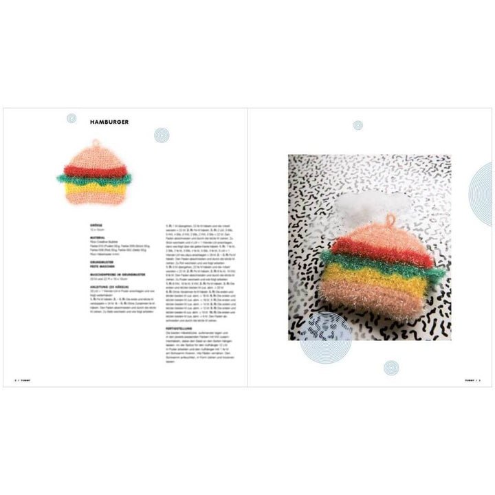 Rico Design Rico Design Creative Bubble Yummy - Lustige Spülschwämme häkeln Lieblingsgarn