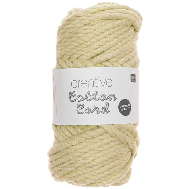 Rico Design Pastellgrün Rico Design Creative Cotton Cord 5mm x 25m Lieblingsgarn
