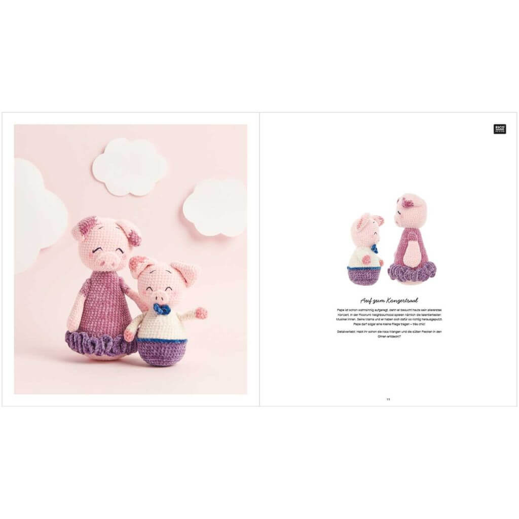 Rico Design Rico Design Heft Ricorumi Mini Me Lieblingsgarn
