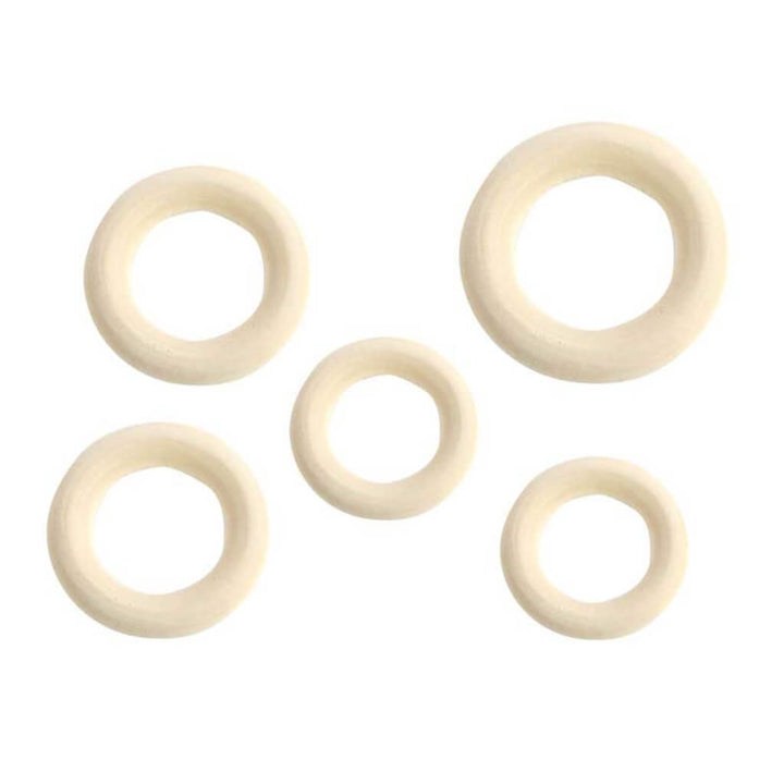 Rico Design Rico Design Holzring 35 mm 6 Stk. Lieblingsgarn