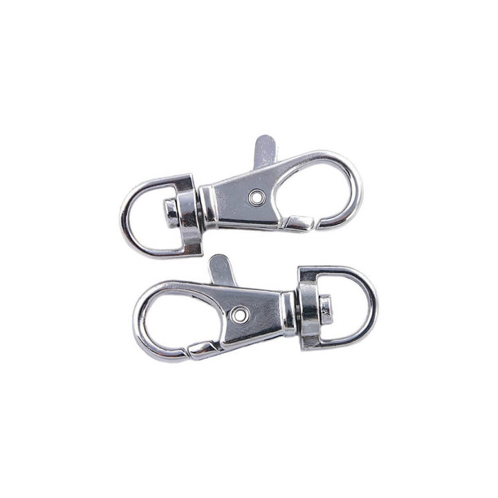 Rico Design Rico Design 2 Stk. Karabinerhaken - Silber Lieblingsgarn