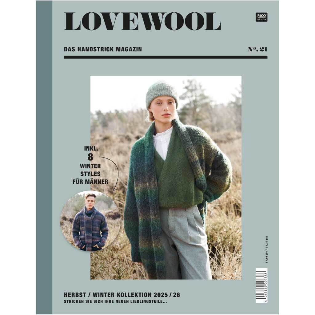 Rico Design Rico Design Heft Lovewool Nr. 21 Lieblingsgarn