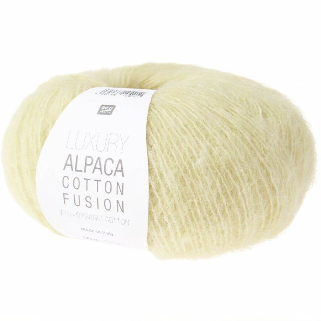 Rico Design 009 - vanille Rico Design Luxury Alpaca Cotton Fusion Lieblingsgarn