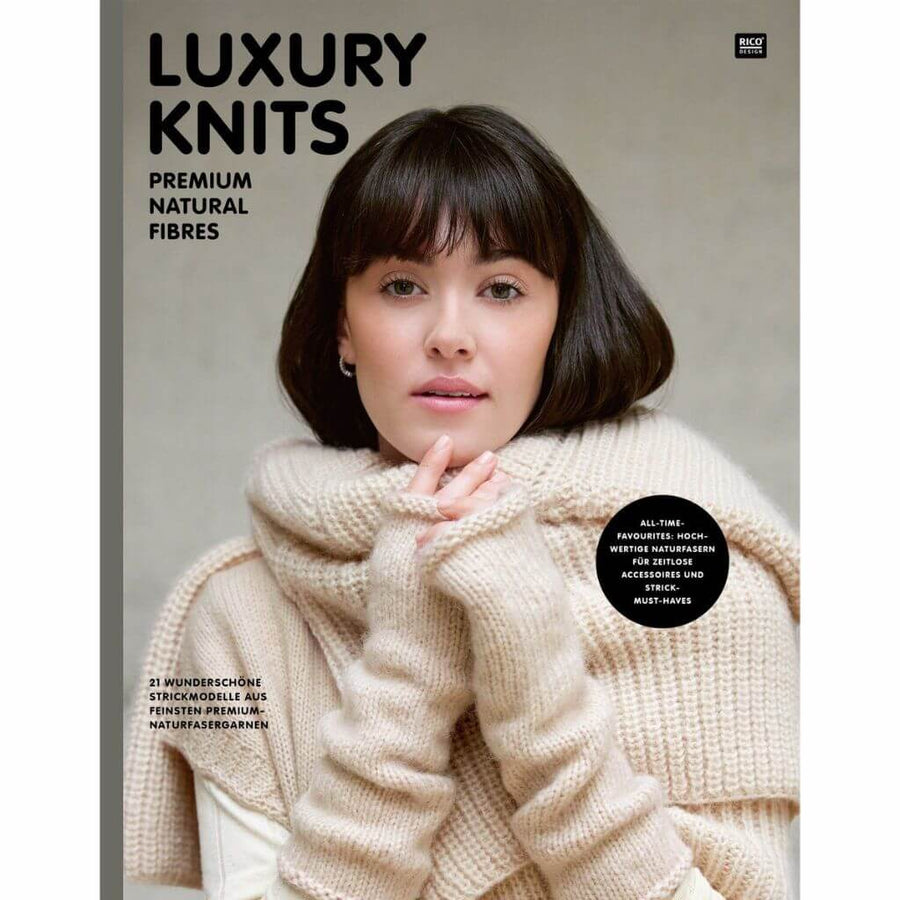Rico Design Rico Design Heft Luxury Knits - Premium Natural Fibres Lieblingsgarn