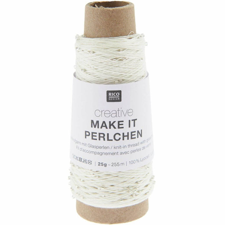 Rico Design 001 - kristall Rico Design Creative Make It Perlchen 25g Lieblingsgarn