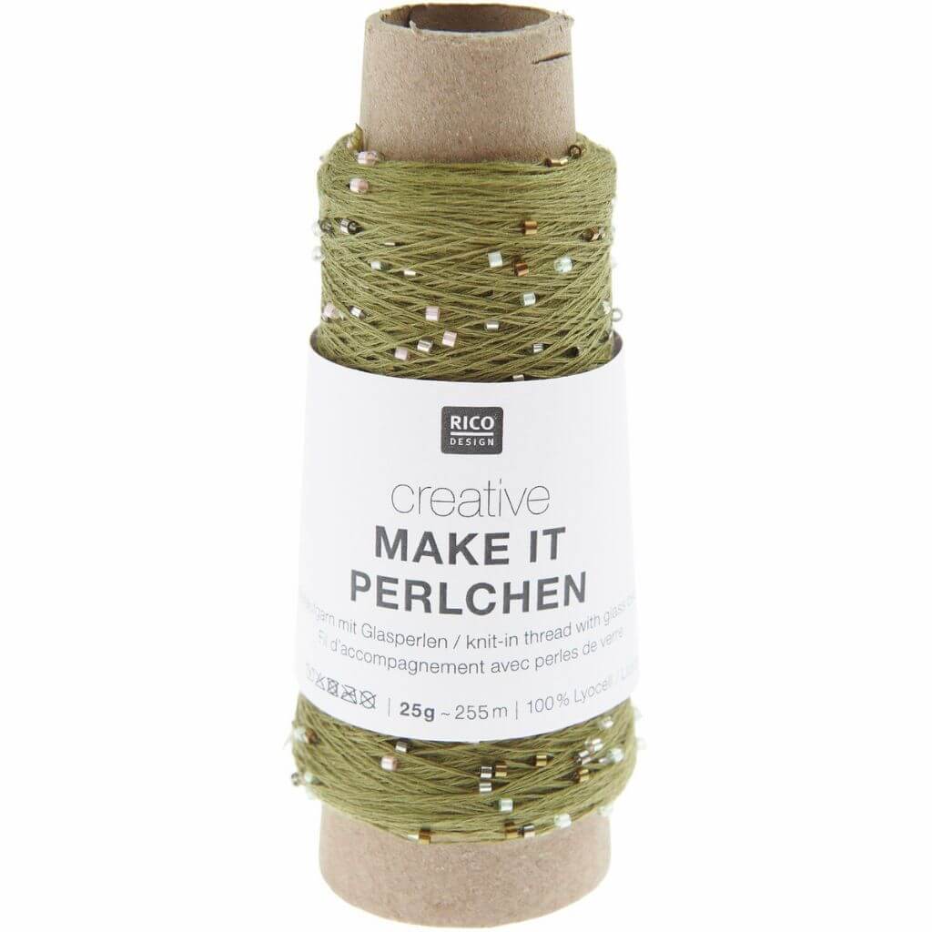 Rico Design 006 - olivin multicolor Rico Design Creative Make It Perlchen 25g Lieblingsgarn