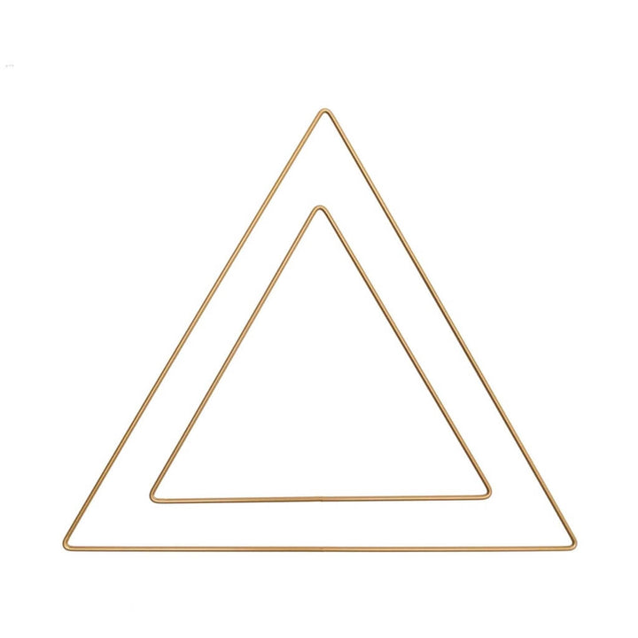 Rico Design Rico Design Metallring Dreieck Gold Lieblingsgarn