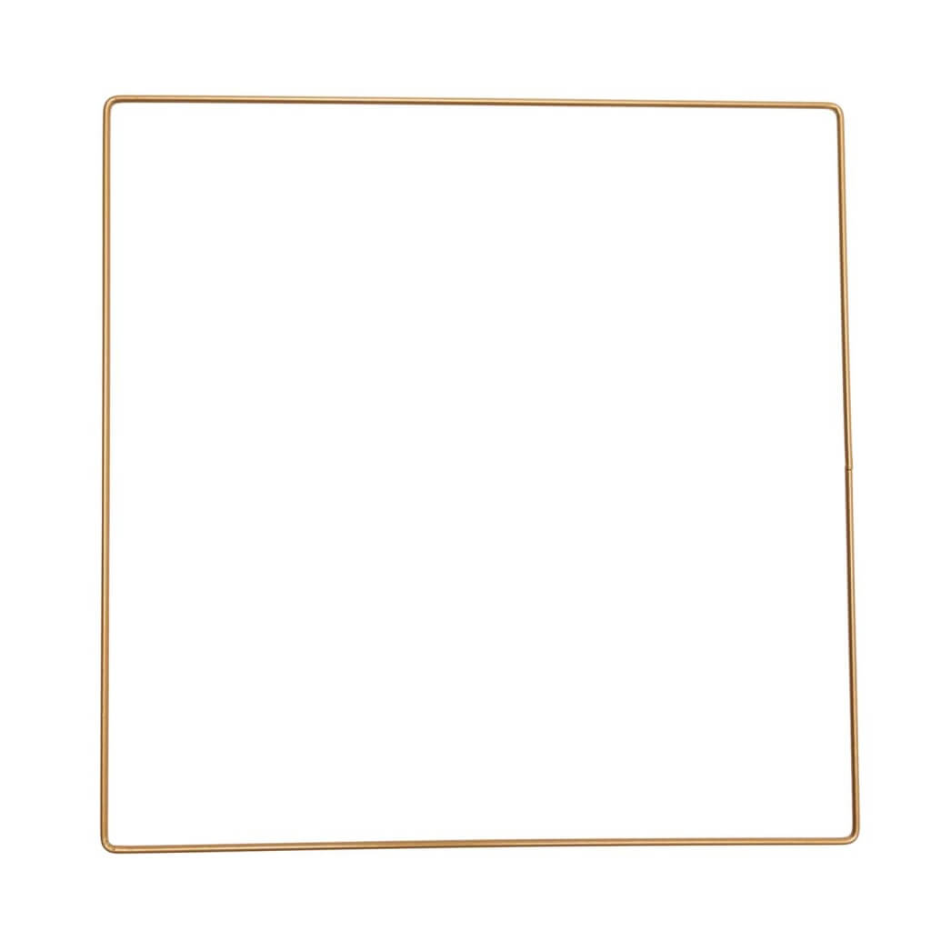 Rico Design 300 Rico Design Metallring Quadrat 10 - 30 cm Lieblingsgarn