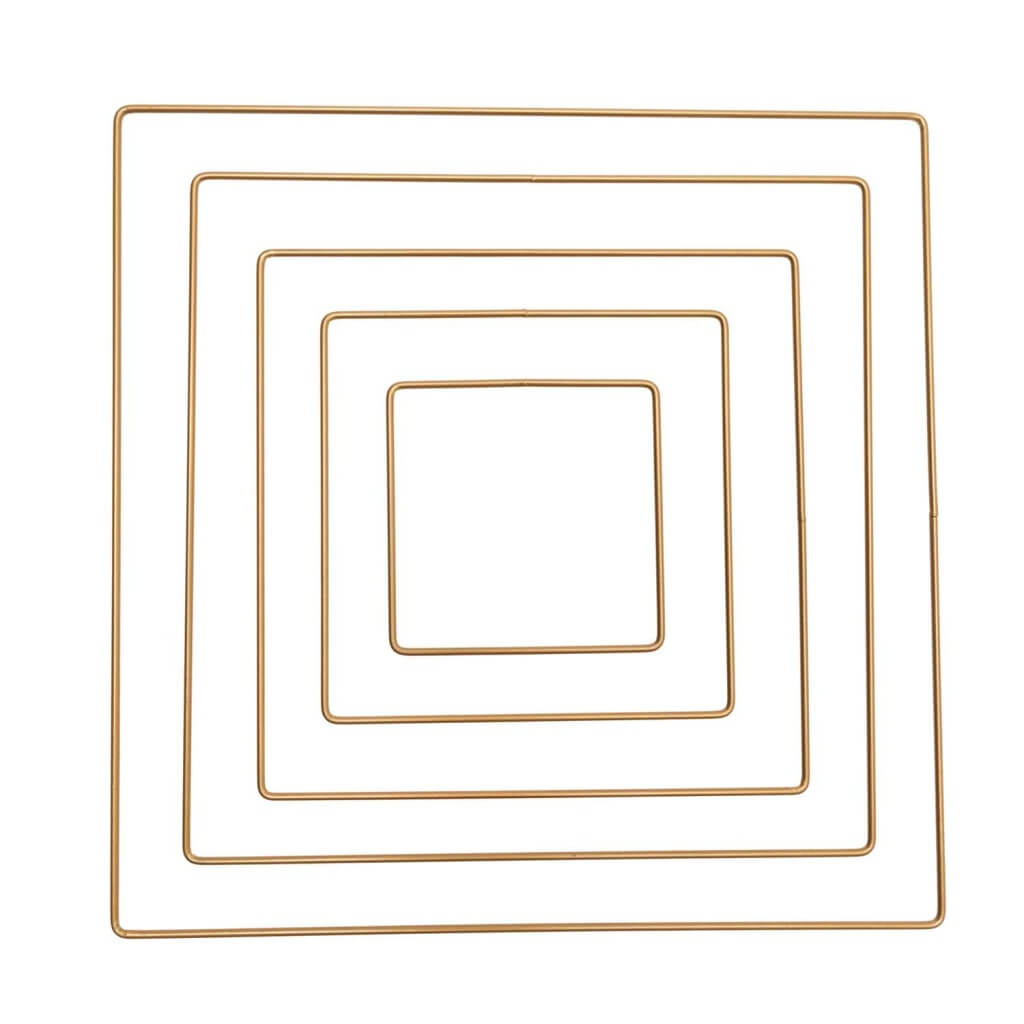 Rico Design Rico Design Metallring Quadrat 10 - 30 cm Lieblingsgarn