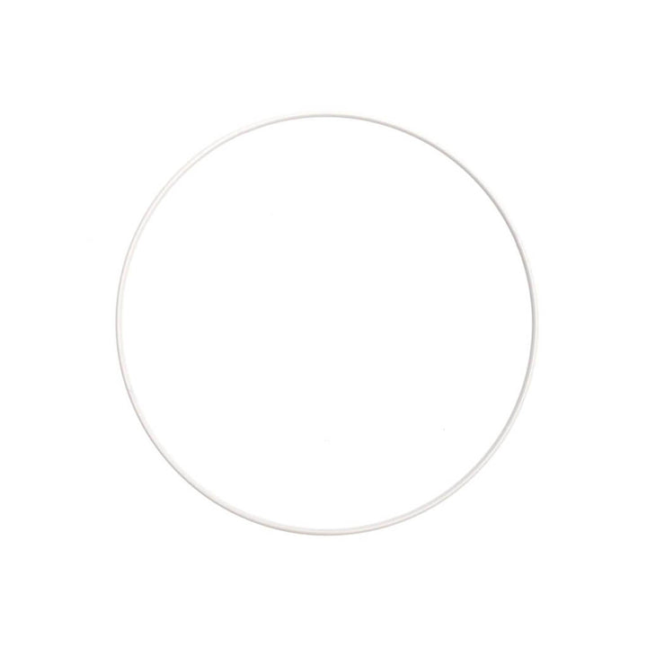 Rico Design 20 Rico Design Metallring Weiss Rund 10 - 30 cm Lieblingsgarn