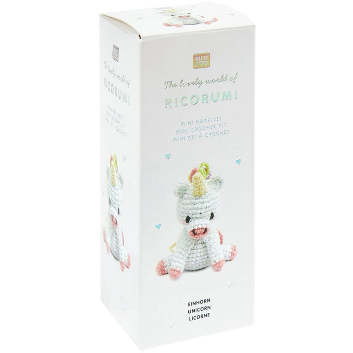 Rico Design Rico Design Ricorumi Mini Easy Häkelset "Einhorn" Lieblingsgarn