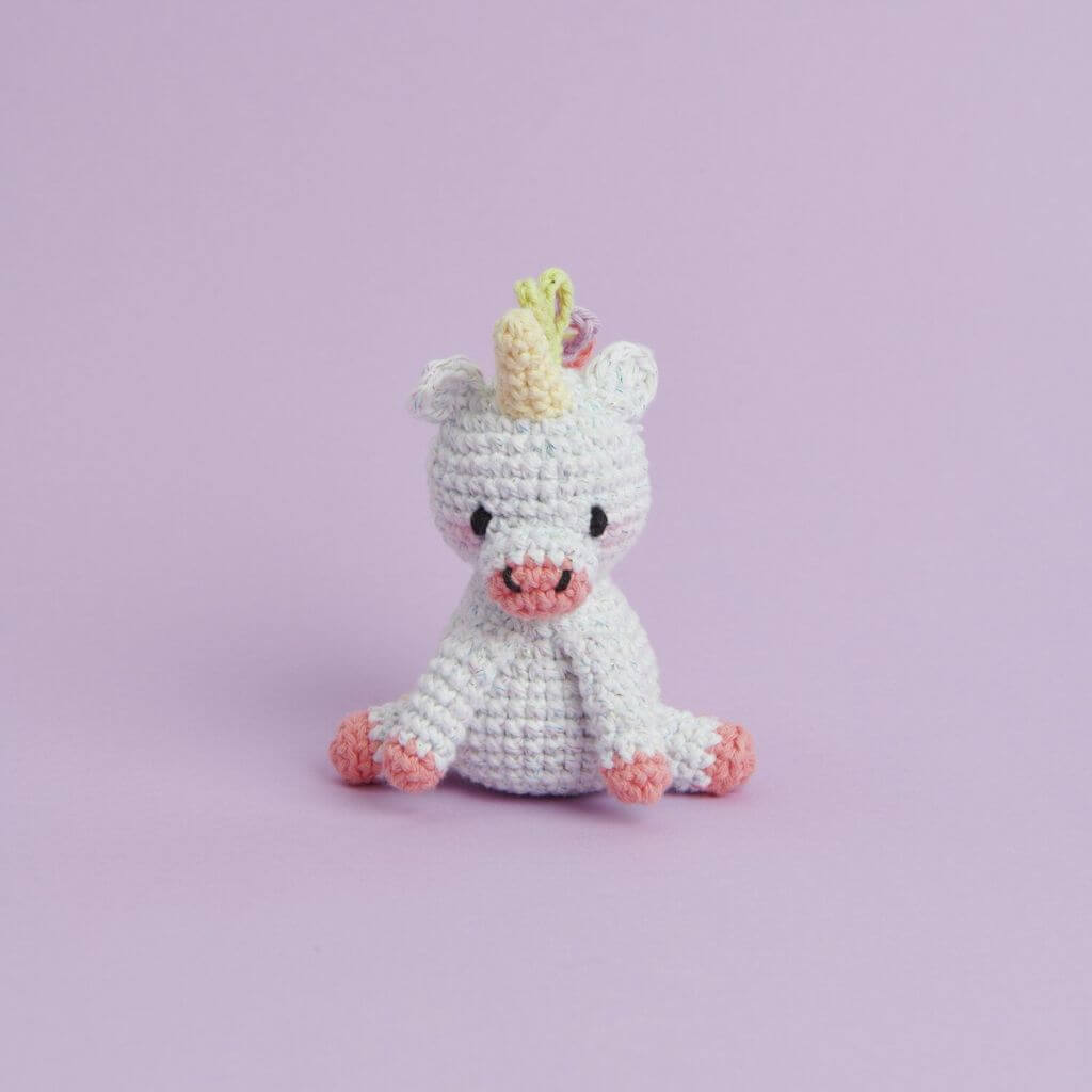Rico Design Rico Design Ricorumi Mini Easy Häkelset "Einhorn" Lieblingsgarn