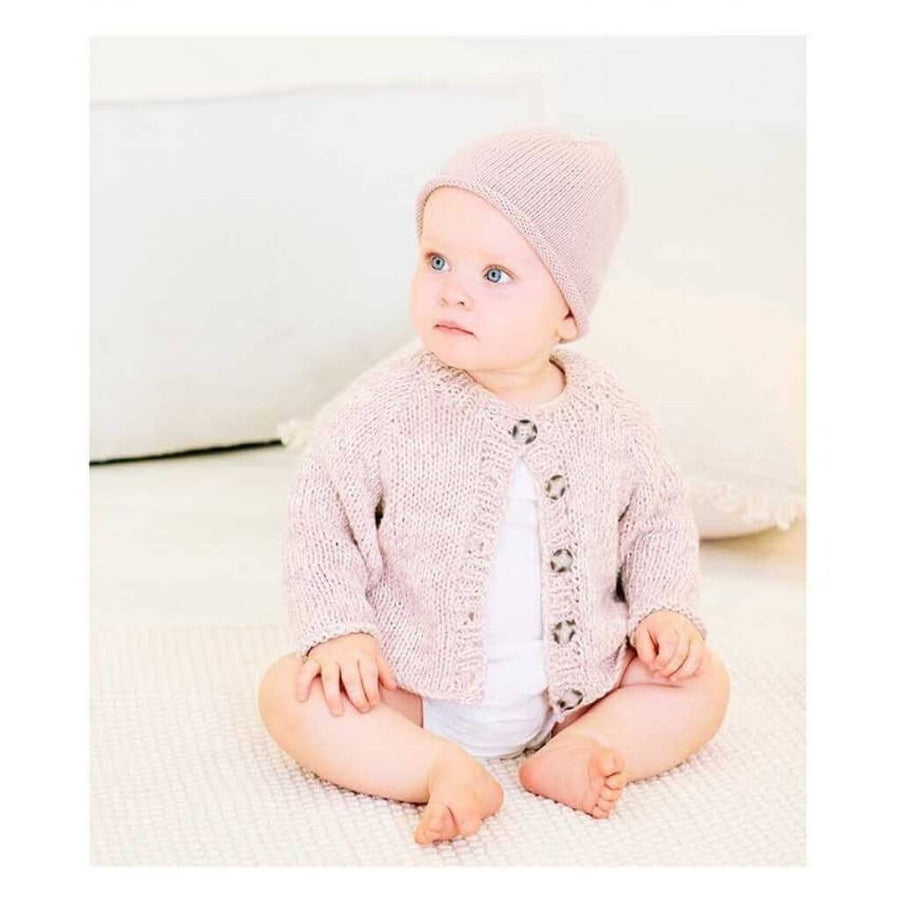 Rico Design Pattern Mütze und Strickjacke Rosig Strickanleitung - Rico Design (Heft) Lieblingsgarn