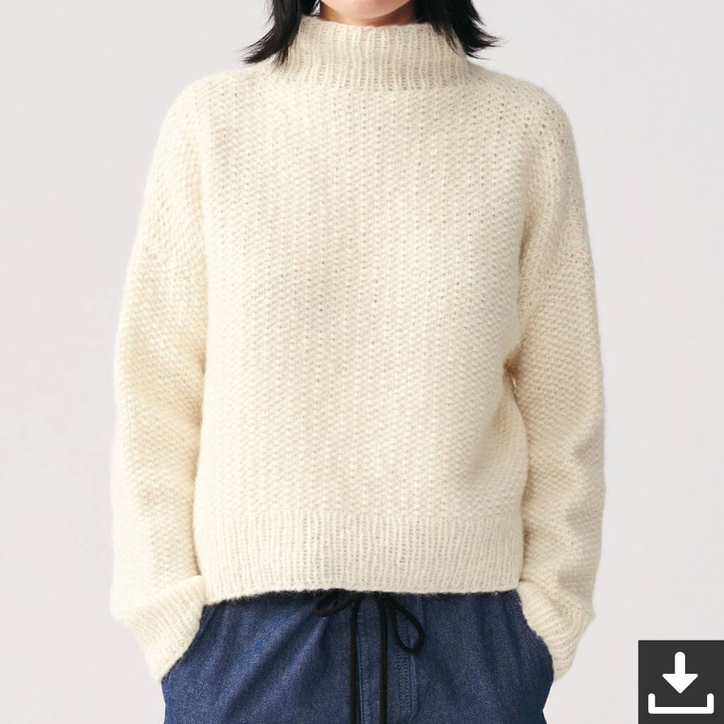 Rico Design Pattern Pullover im Perlmuster Strickanleitung - Rico Design (PDF) Lieblingsgarn