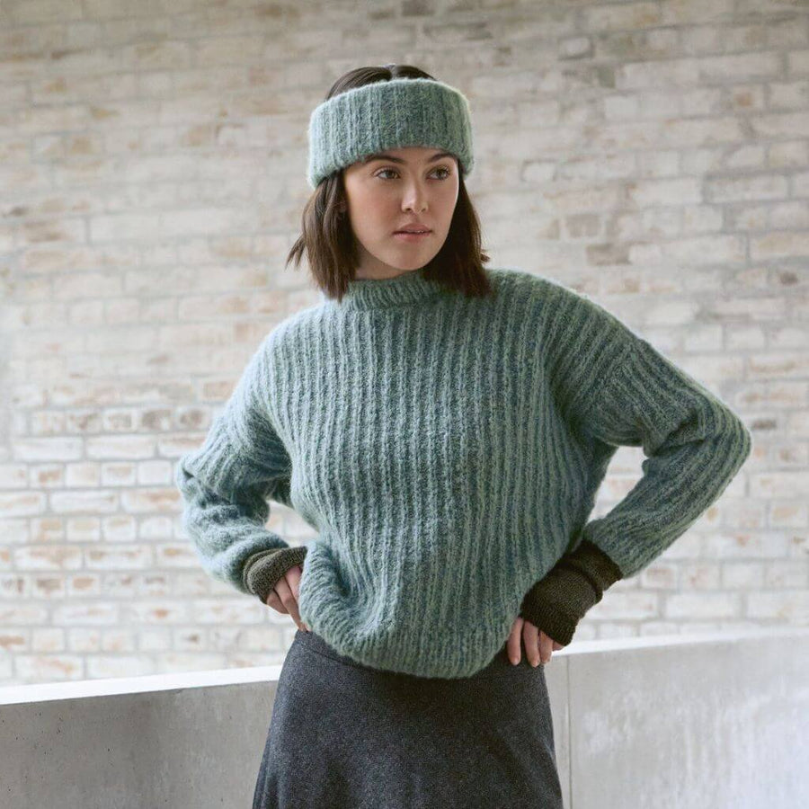 Rico Design Pullover mit Rippenoptik Strickanleitung - Rico Design (Heft) Lieblingsgarn