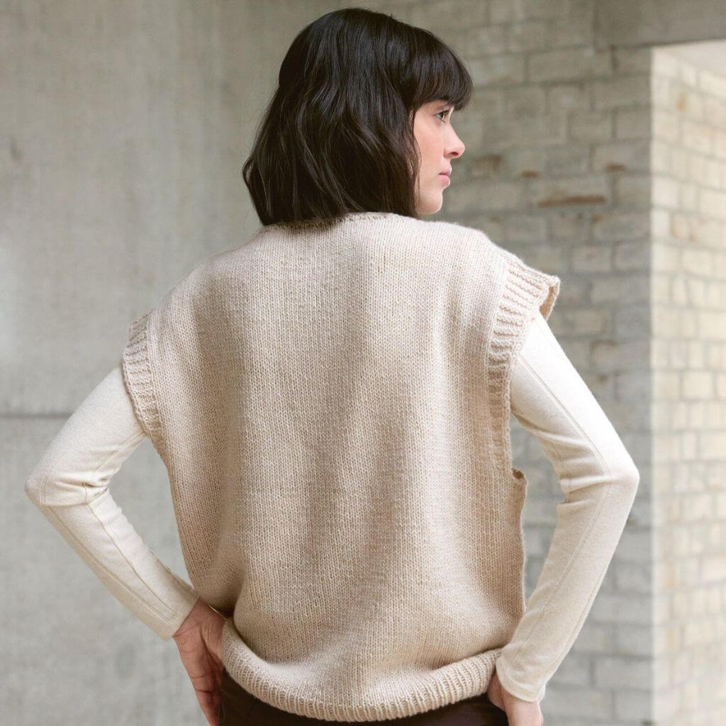 Rico Design Pullunder glatte Maschenoptik Strickanleitung - Rico Design Lieblingsgarn