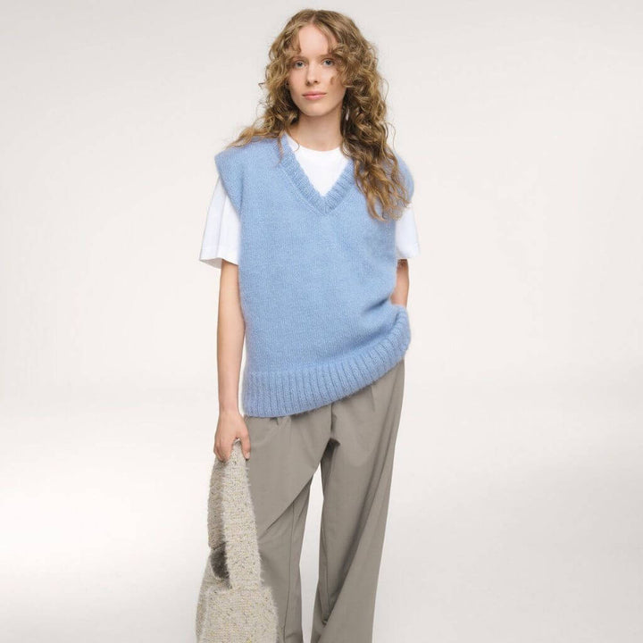 Rico Design Pattern Pullunder mit V-Ausschnitt Strickanletung - Rico Design (Heft) Lieblingsgarn