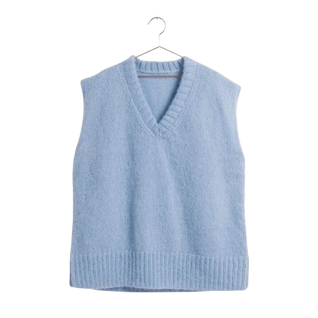 Rico Design Pattern Pullunder mit V-Ausschnitt Strickanletung - Rico Design (Heft) Lieblingsgarn