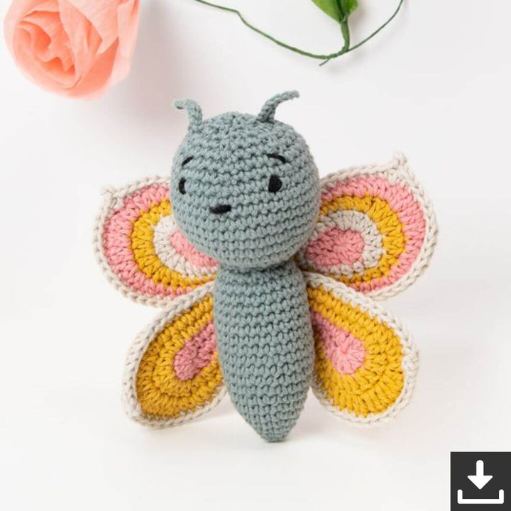 Rico Design Pattern Amigurumi Schmetterling Häkelanleitung - Rico Design (PDF) Lieblingsgarn
