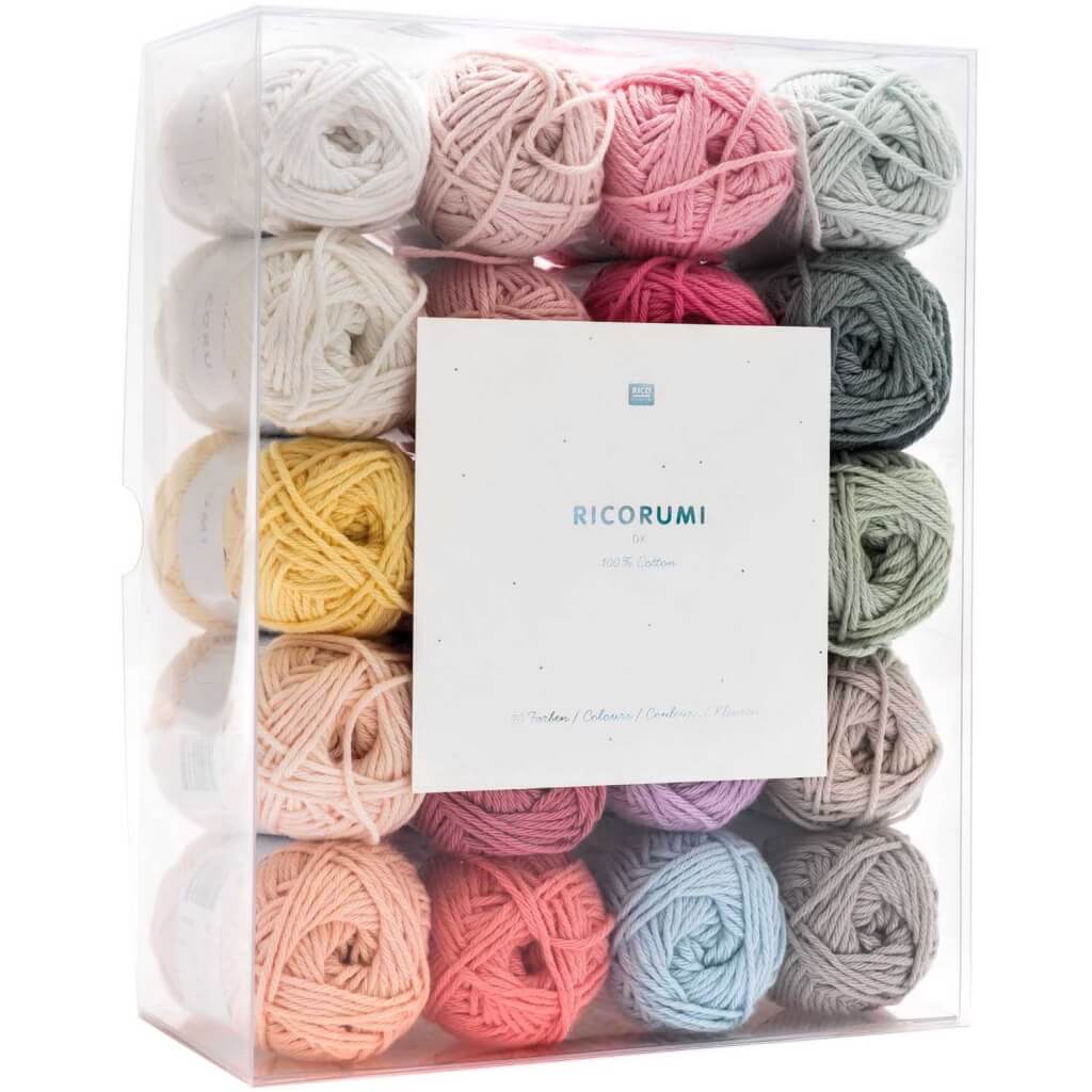 Rico Design Rico Design Ricorumi Set 20er Baby Pastell Lieblingsgarn