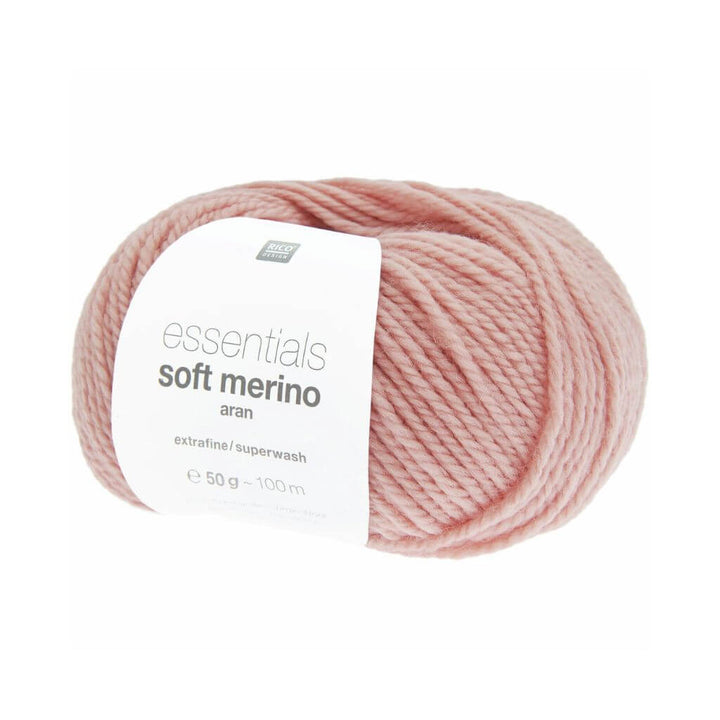 Rico Design 014 - Altrosa Rico Design Essentials Soft Merino Aran - 50g Lieblingsgarn