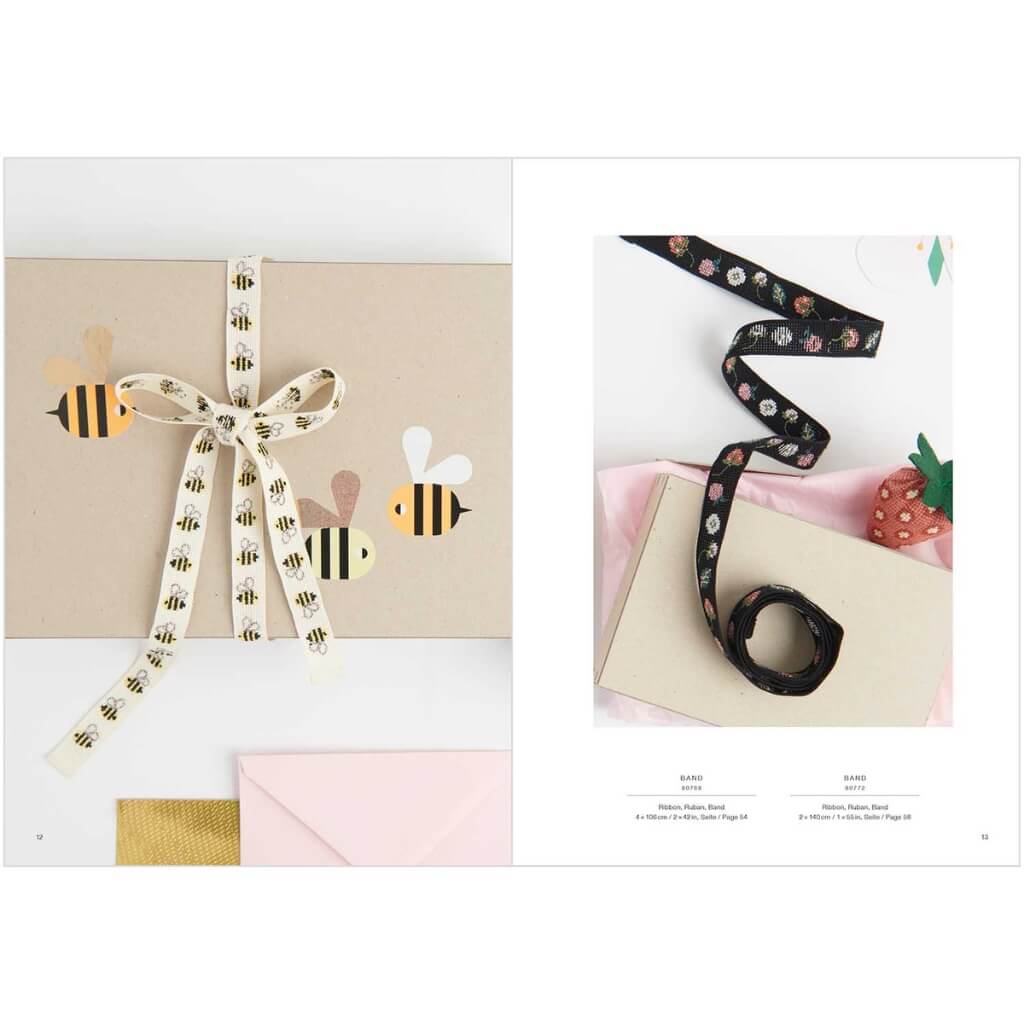 Rico Design Rico Design Stickbuch Just Bees + Fruits + Flowers Nr. 181 Lieblingsgarn