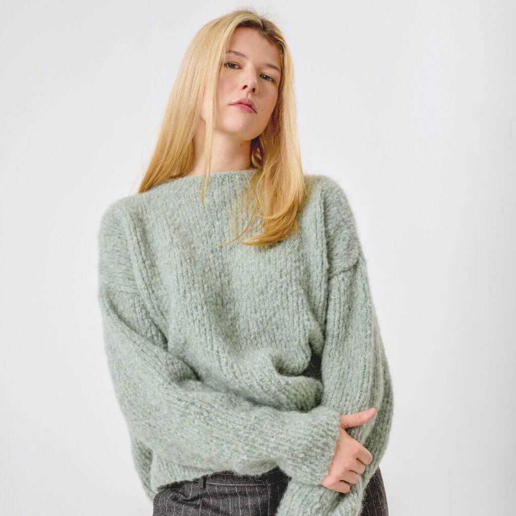 Rico Design Zeitschriften Pullover mit Rippenmuster Strickanleitung - Rico Design (Heft) Lieblingsgarn