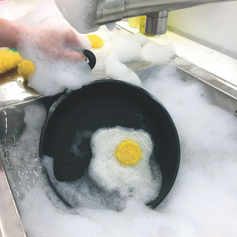 Rico Design Spülschwamm Spiegelei Häkelanleitung - Rico Design (Heft) Lieblingsgarn