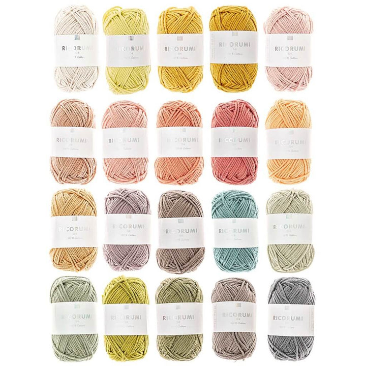 Rico Design Rico Design Ricorumi Set Uni - 20 Farben Limited Lieblingsgarn