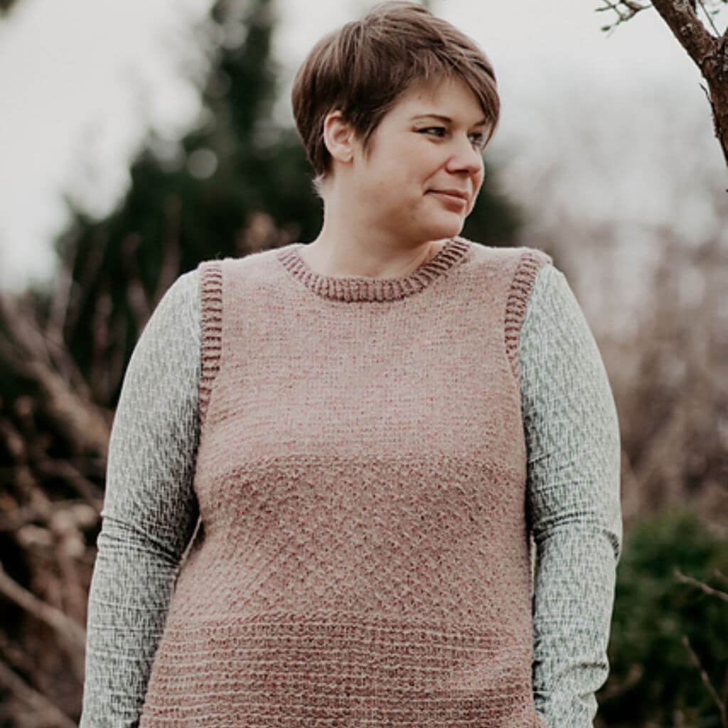 Inga Mallwitz Pullunder Rys Slipover Strickanleitung - Appelbanne Design (PDF) Lieblingsgarn