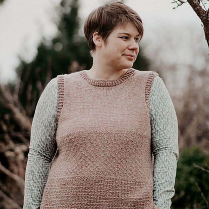 Inga Mallwitz Pullunder Rys Slipover Strickanleitung - Appelbanne Design (PDF) Lieblingsgarn