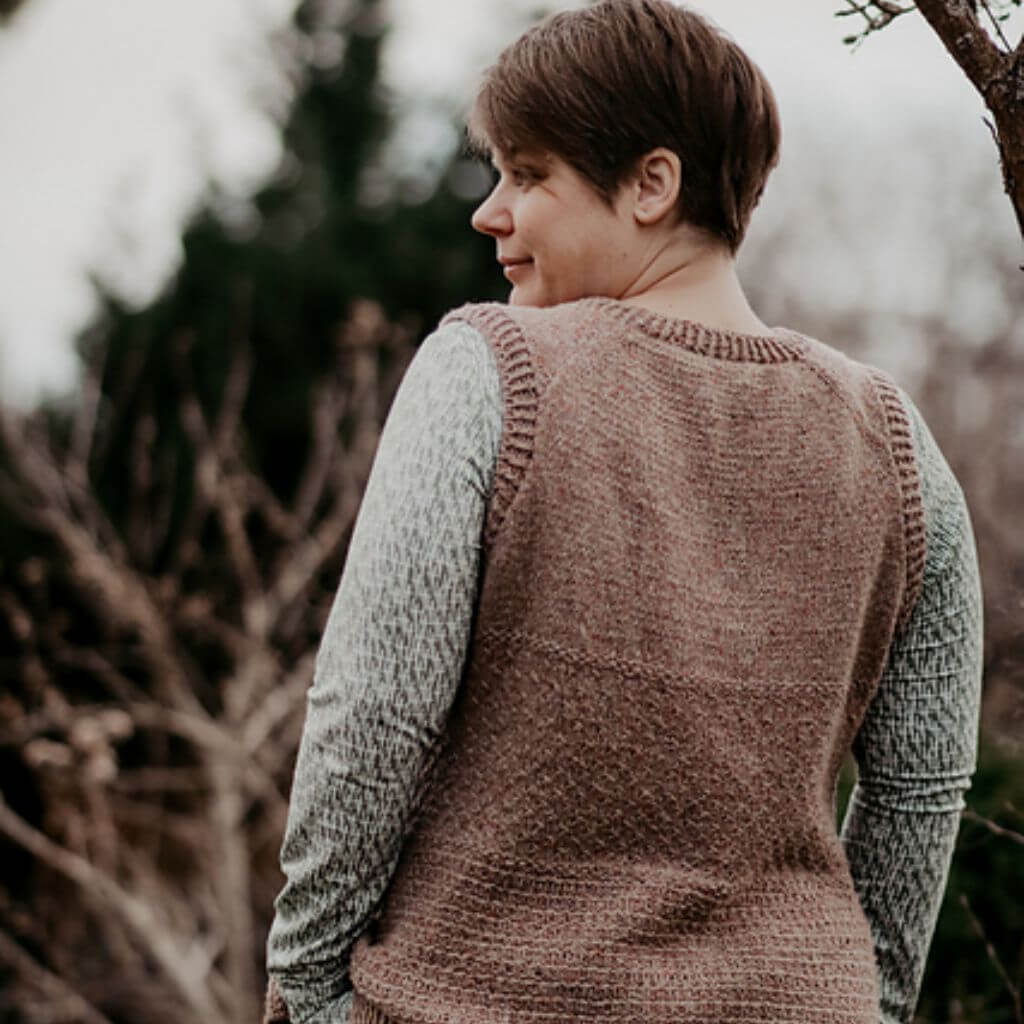 Inga Mallwitz Pullunder Rys Slipover Strickanleitung - Appelbanne Design (PDF) Lieblingsgarn