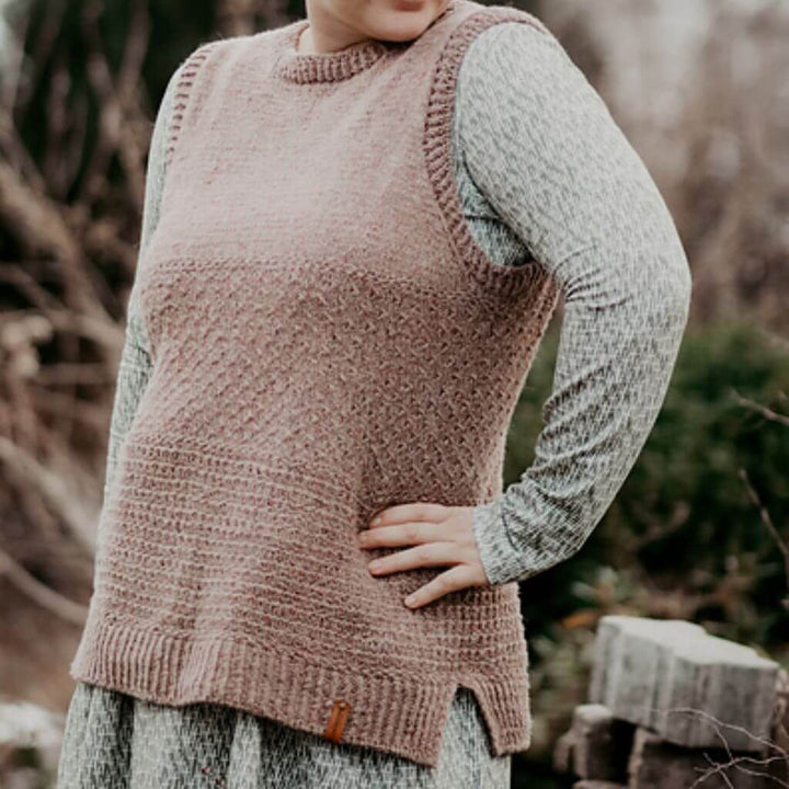 Inga Mallwitz Pullunder Rys Slipover Strickanleitung - Appelbanne Design (PDF) Lieblingsgarn