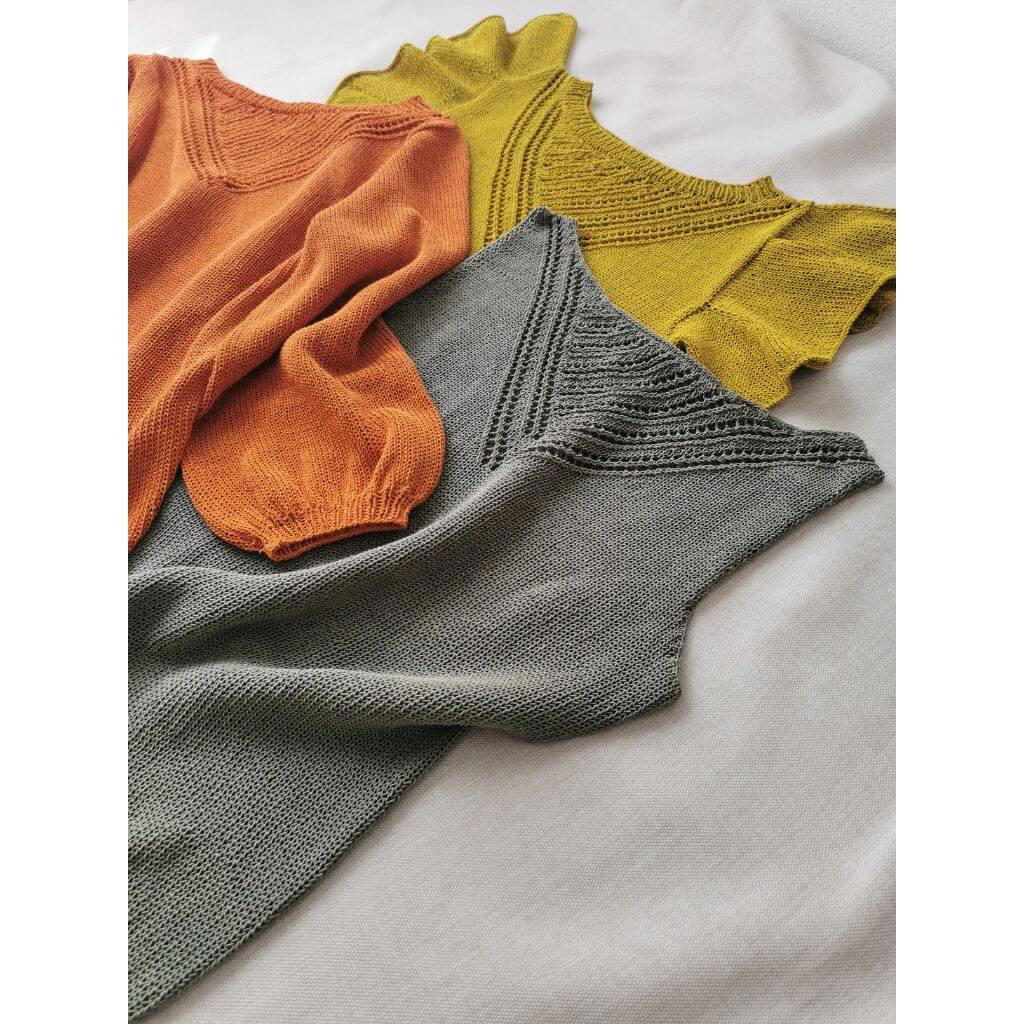 Rita Koch Bella Blouse mit Lochmuster Strickanleitung - Rita Koch (PDF) Lieblingsgarn