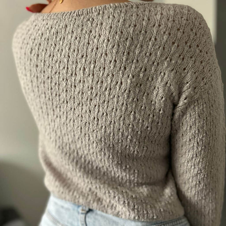 Rita Koch Cashmere Lace Bluse mit Lochmuster Strickanleitung - Rita Koch (PDF) Lieblingsgarn