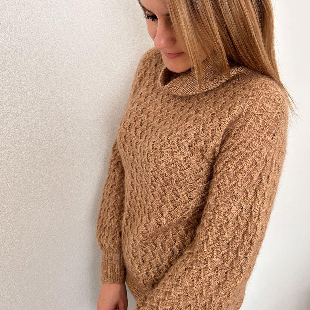 Rita Koch Josephine Sweater Pullover mit Rollkragen Strickanleitung - Rita Koch (PDF) Lieblingsgarn