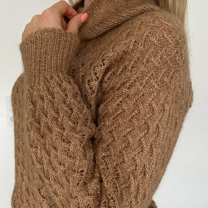 Rita Koch Josephine Sweater Pullover mit Rollkragen Strickanleitung - Rita Koch (PDF) Lieblingsgarn