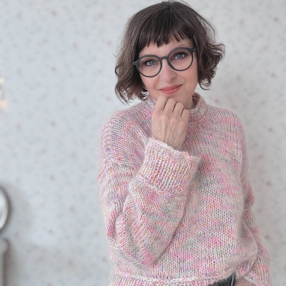 Rosa P. Pullover Heedi Sweater Strickanleitung - Rosa P. (PDF) Lieblingsgarn