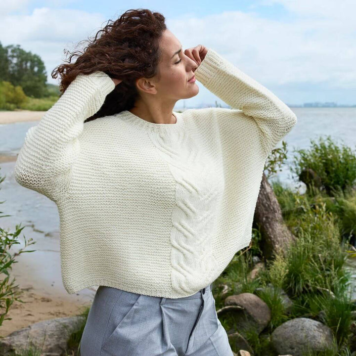 Rosy Green Wool Pullover Juhla Strickanleitung - Rosy Green Wool (PDF) Lieblingsgarn